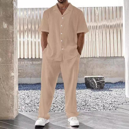 Men's Summer Shirt & Trouser Set