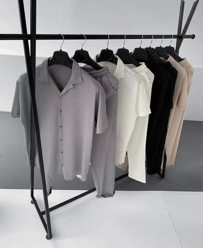Men's Summer Shirt & Trouser Set